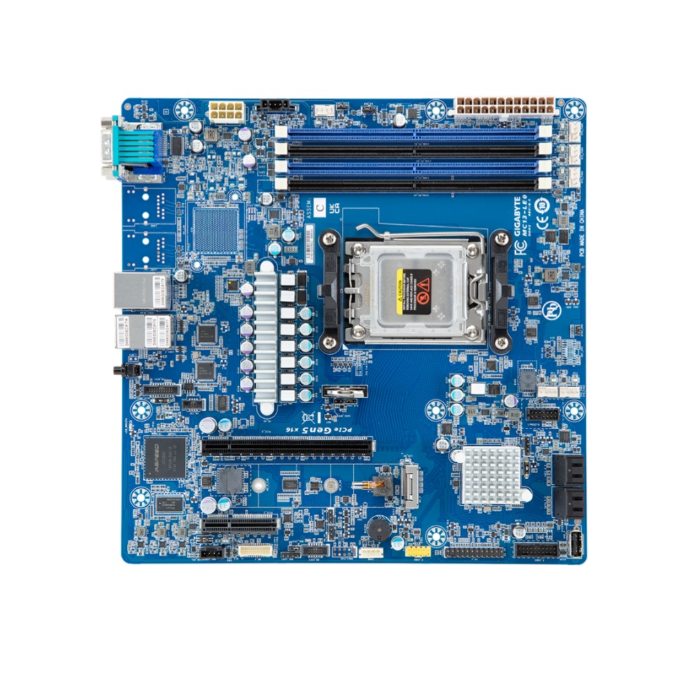 Am5 Micro Atx Pcie 5.0 Motherboard - Neues Gigabite-Motherboard MC13-LE0, unterstützt Single EPYC
