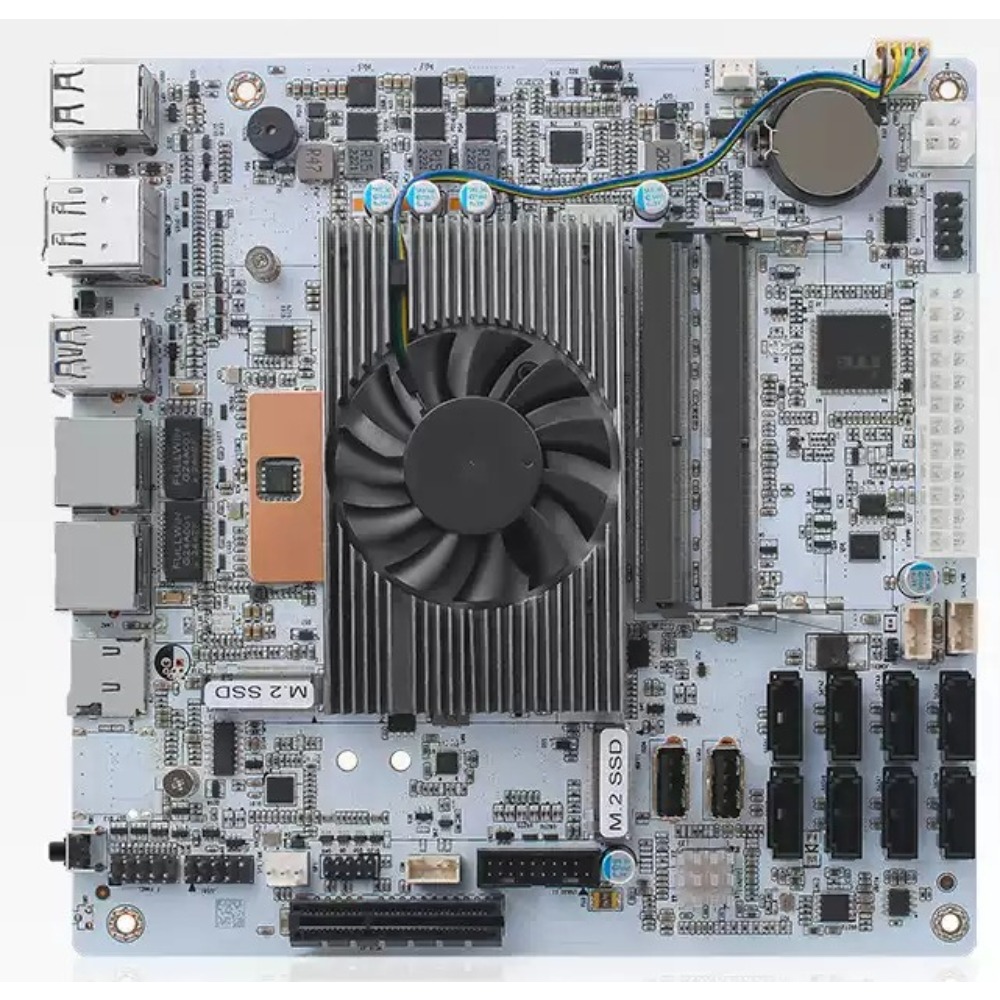 Mini Itx Dual 2.5G Nas Motherboard - Mini-ITX Weißes M11 NAS-Motherboard I5-8265U 8