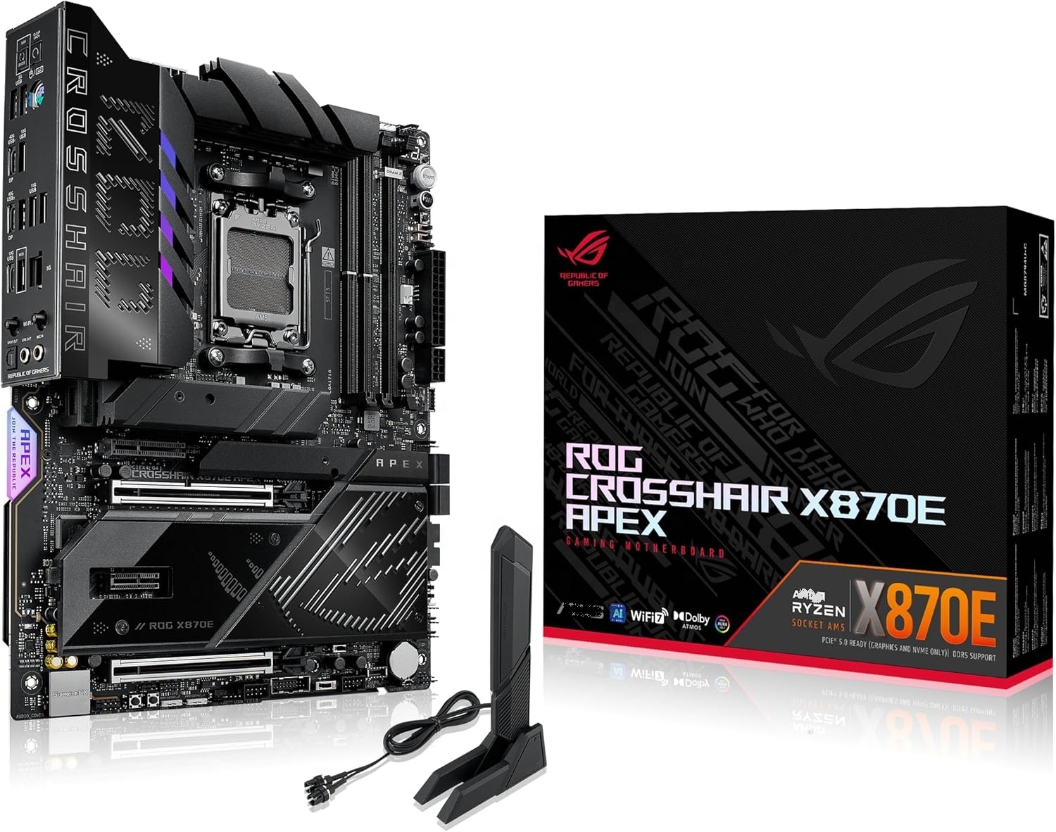 X870E Atx Motherboard - 2025 NEUES ROG Crosshair X870E APEX