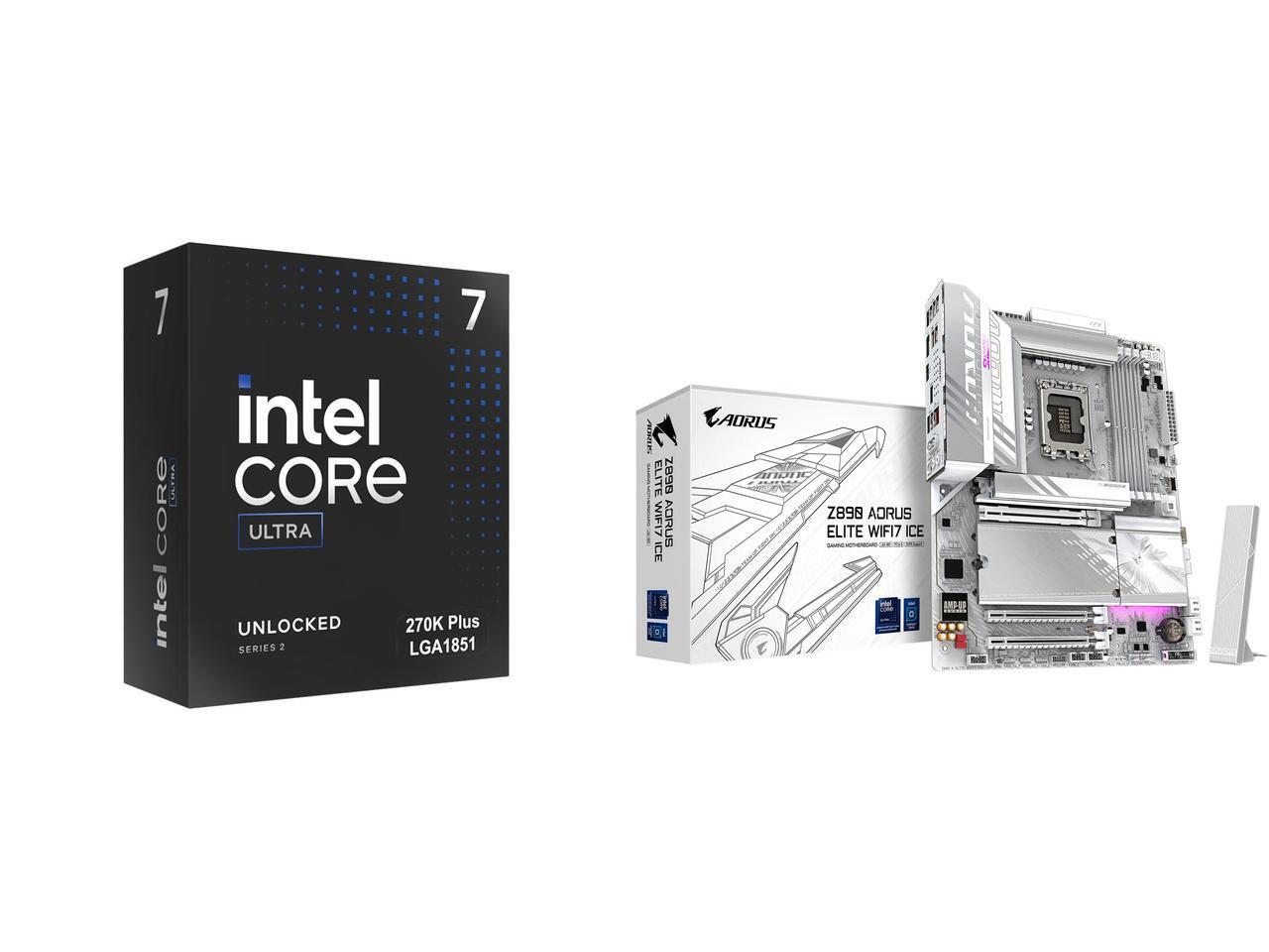 Z890 Wi-Fi 7 Motherboard - CPU-Motherboard-Kombination - Intel BX80768270K Bundle mit