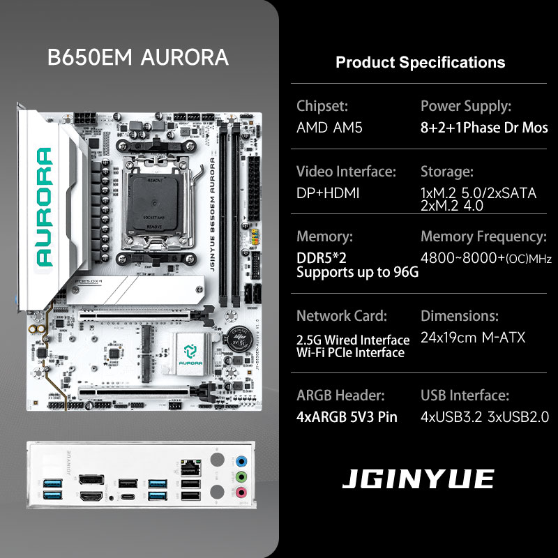 Gaming B650 MATX AMD AM5 DDR5  – Am5 Micro Atx Pcie 5.0 Motherboard Bewertung und Preis