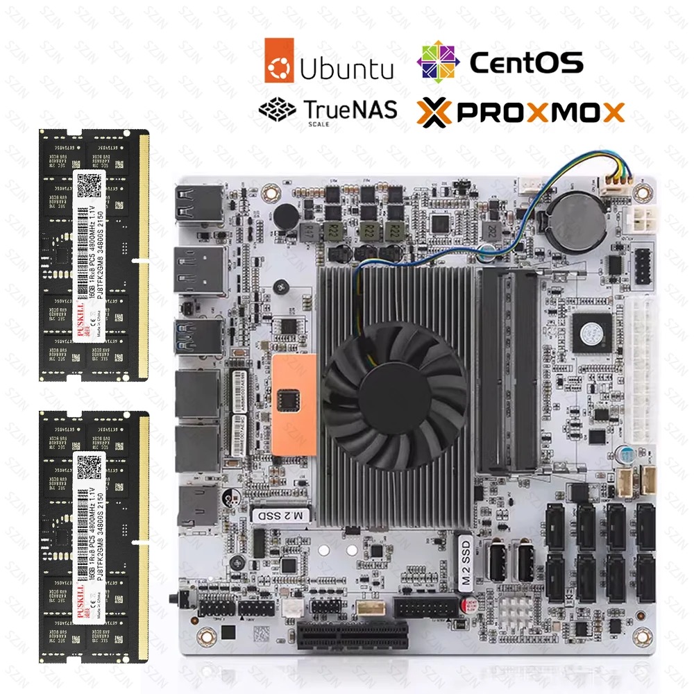 I5-8265U ES 8 SATA NAS Motherb – Mini Itx Dual 2.5G Nas Motherboard Bewertung und Preis