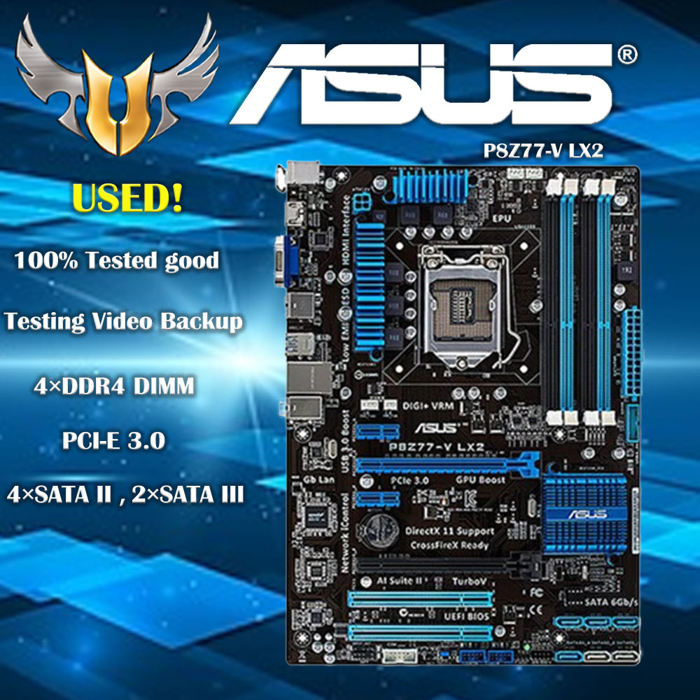Asus P8Z77-V LX2 P8Z77V LX Zuf – X870E Atx Motherboard Bewertung und Preis