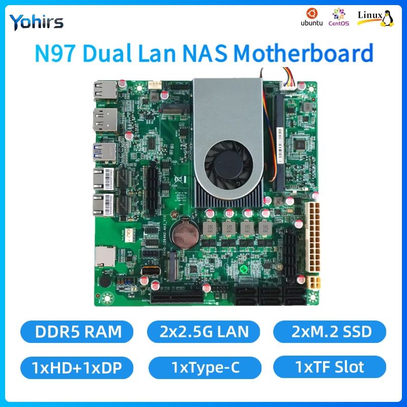 Yohirs NAS Motherboard Mini IT – Mini Itx Dual 2.5G Nas Motherboard Bewertung und Preis