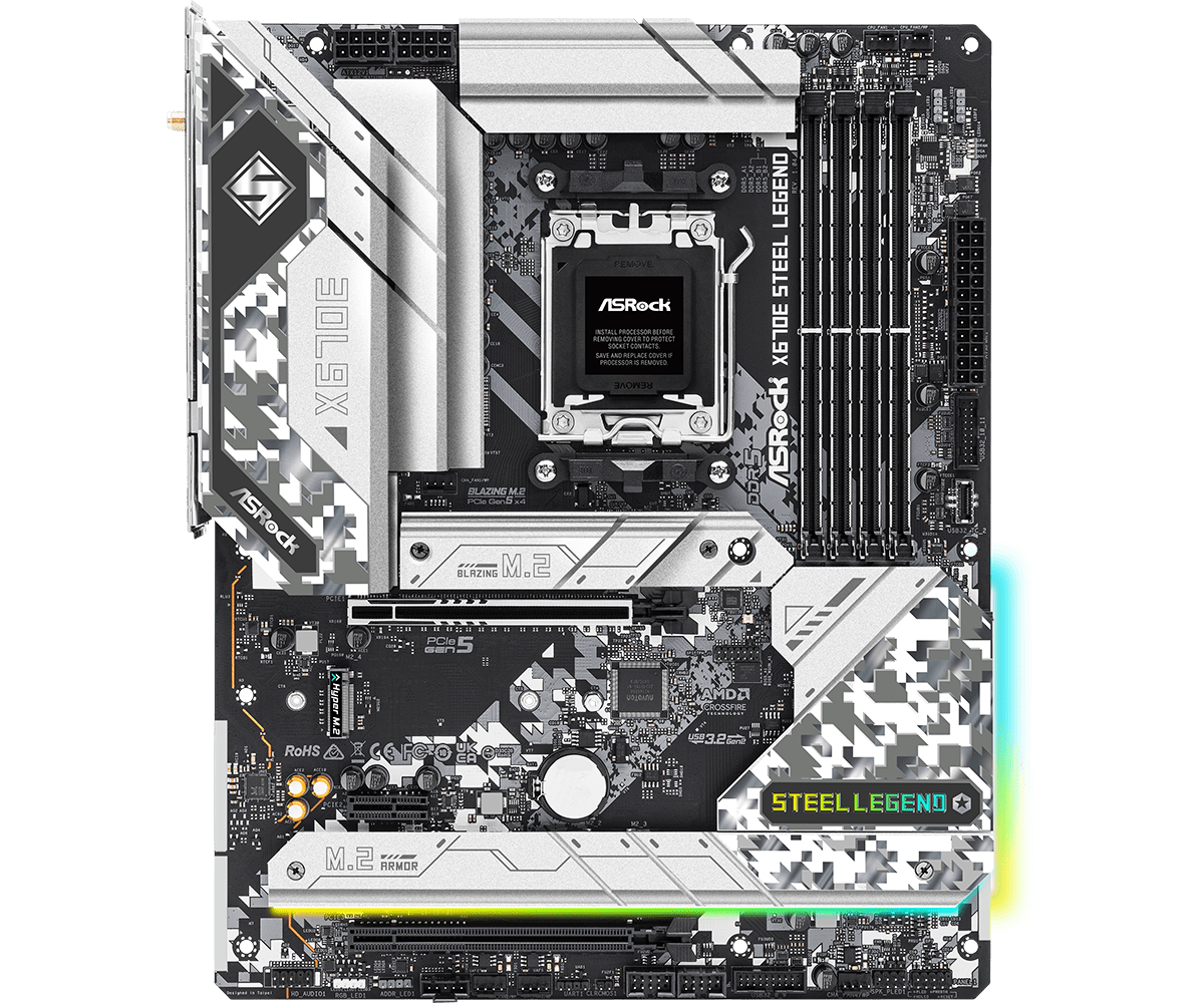 ASROCK X670E STEEL LEGEND X670 – X870E Atx Motherboard Bewertung und Preis