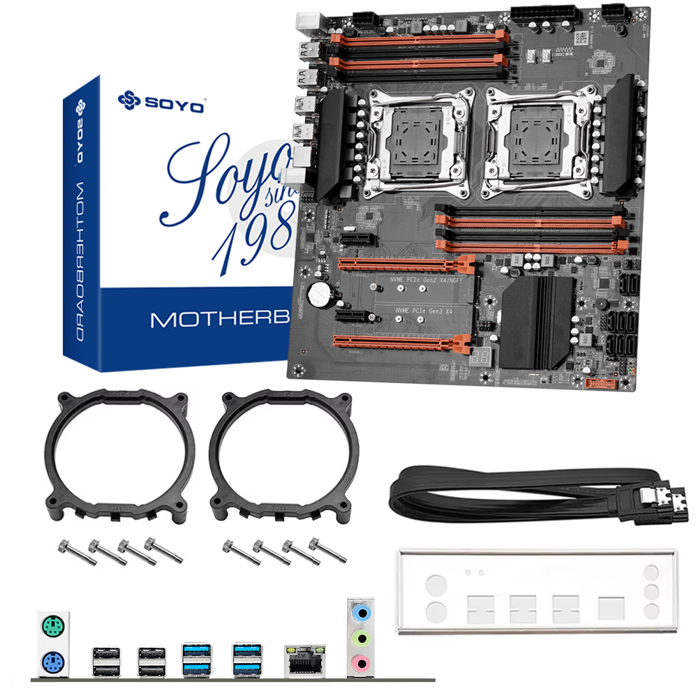 SOYO X99 Dual Gaming Motherboa – Dual Lga2011-3 Server Motherboard Combo Bewertung und Preis
