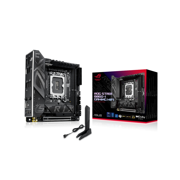 2025 ROG STRIX B860-I GAMING W – Lga1851 Gaming Motherboard Bewertung und Preis