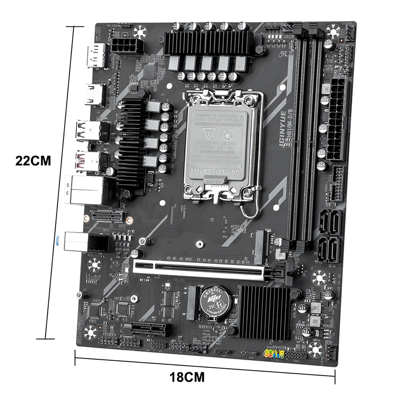 JGINYUE H810M-D/B M-ATX Gaming – Lga1851 Gaming Motherboard Bewertung und Preis