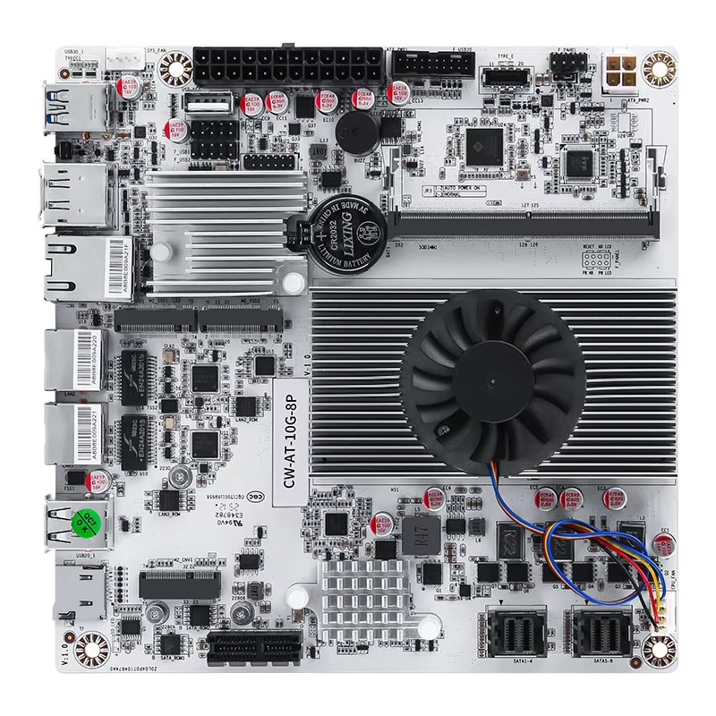 8-Bay NAS Mini-ITX-Motherboard – Mini Itx Dual 2.5G Nas Motherboard Bewertung und Preis