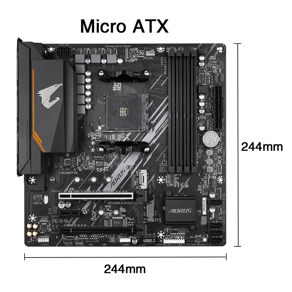 GIGABYTE Neues B550M AORUS ELI – X870E Atx Motherboard Bewertung und Preis